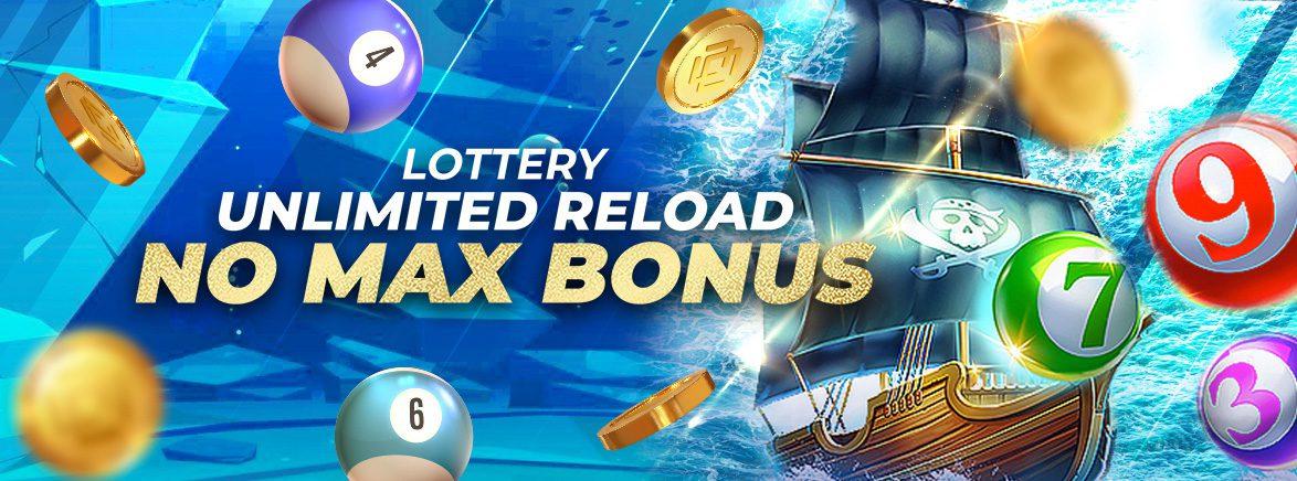 Lottery Games 8% Unlimited Reload Bonus