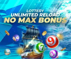 Lottery Games 8% Unlimited Reload Bonus